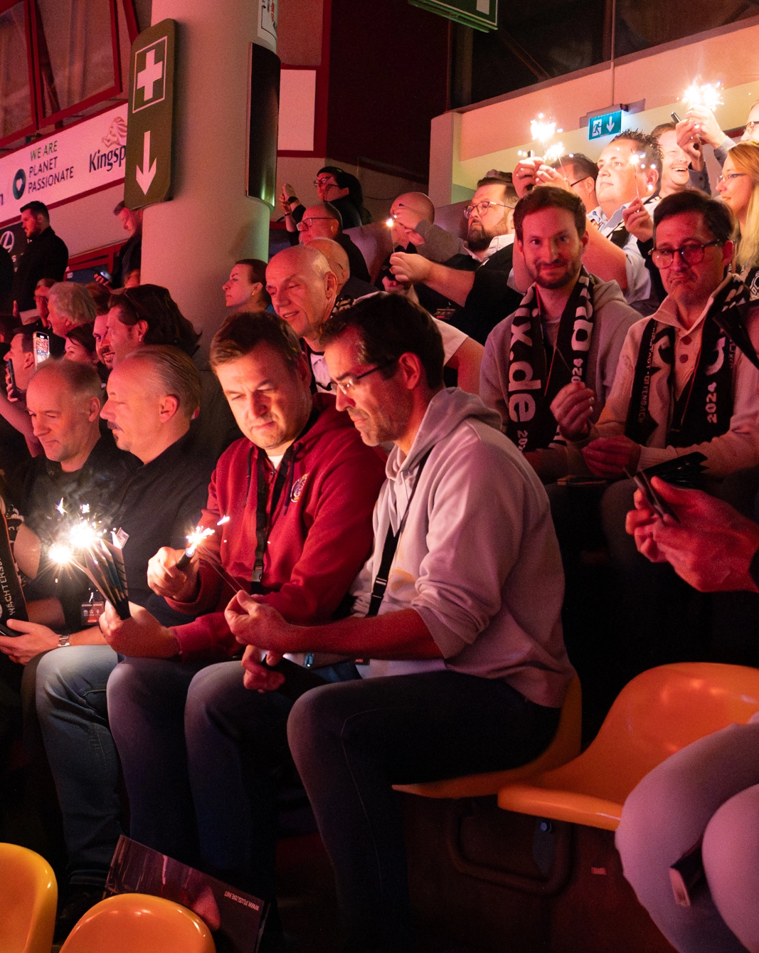 Plus.line als Sponsor der Löwen Frankfurt