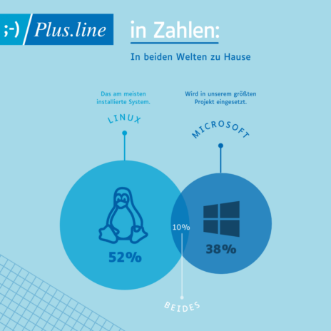Wir arbeiten mit Linux und Microsoft